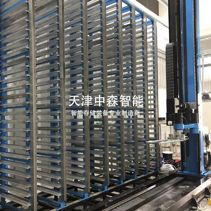 五轴机械臂立体库