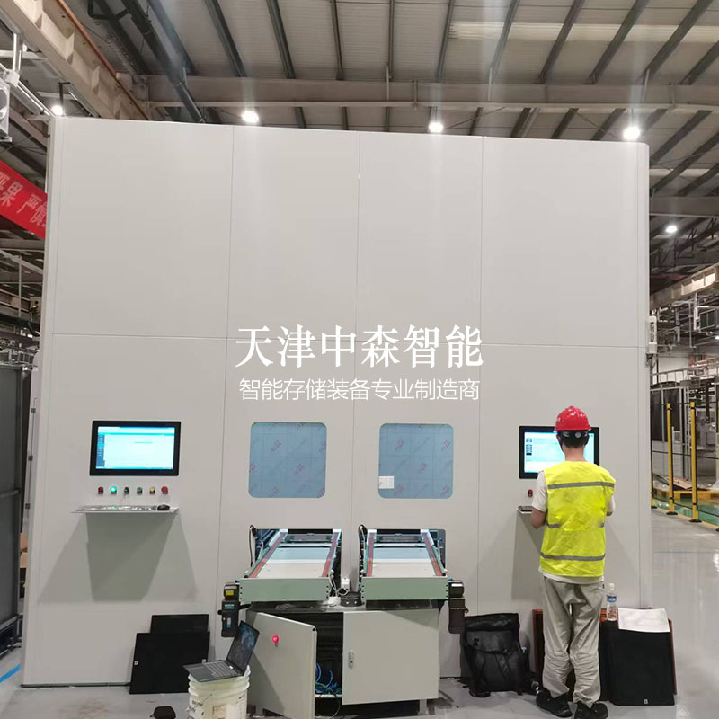 中小型堆垛机托盘立体库案例 视频